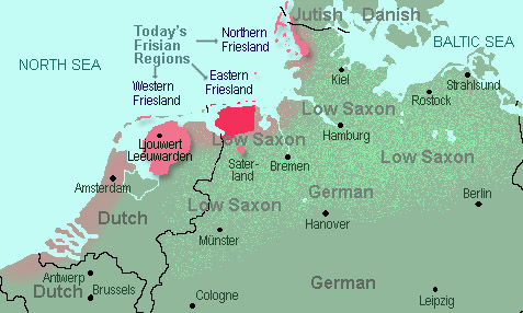 The Frisii were another Germanic tribe who inhabited land near the Saxons. The Frisii, Chauci, and Saxons had a similar material culture. A Frisian kingdom developed in the 7th century, holding sway over the coastal regions of the modern Netherlands into the Jutland. Like the Saxons, the Frisians fell into conflict with the Franks; the Frisian Kingdom was annexed by Charles Martel after the Battle of the Boarn (734). 